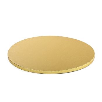 Cake Board Round 45cm (18") / Thickness 12mm - GOLD